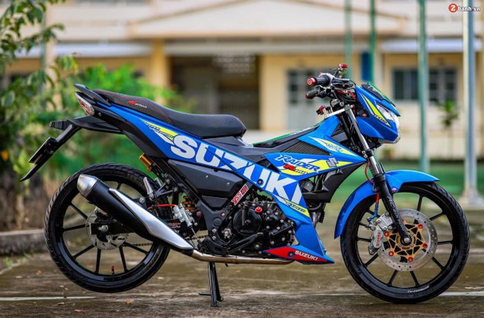 Modifikasi Suzuki Satria F150 yang istimewa