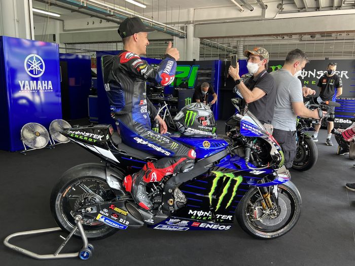 Livery baru motor Monster Energy Yamaha MotoGP 2022 