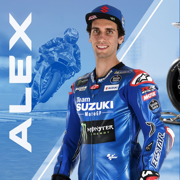 Alex Rins, tim Suzuki Ecstar
