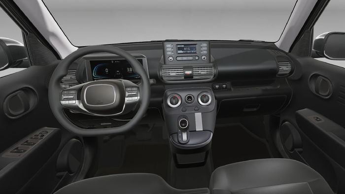 Interior Hyundai Casper Van.