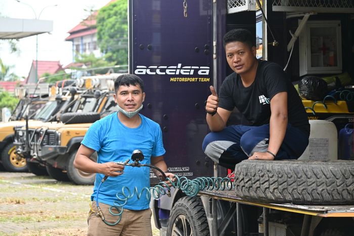 Dua tim AMS, siap mendampingi peserta  Sumatra Tribute hingga finish