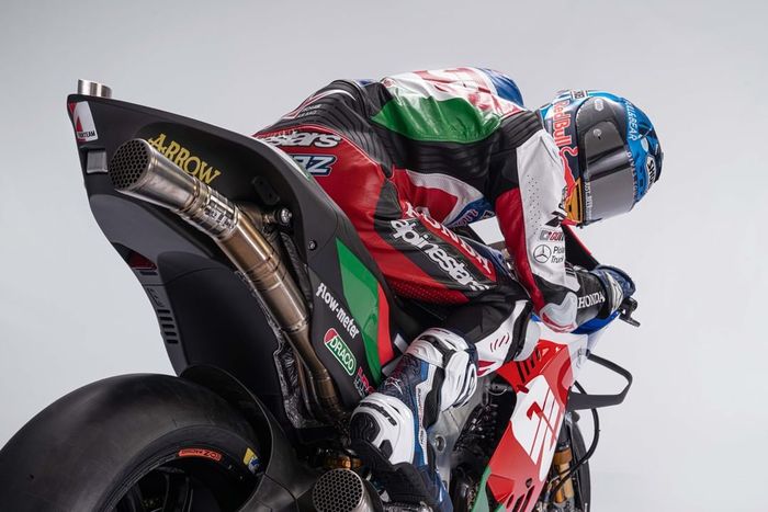 Livery tim LCR Honda Castrol MotoGP 2022