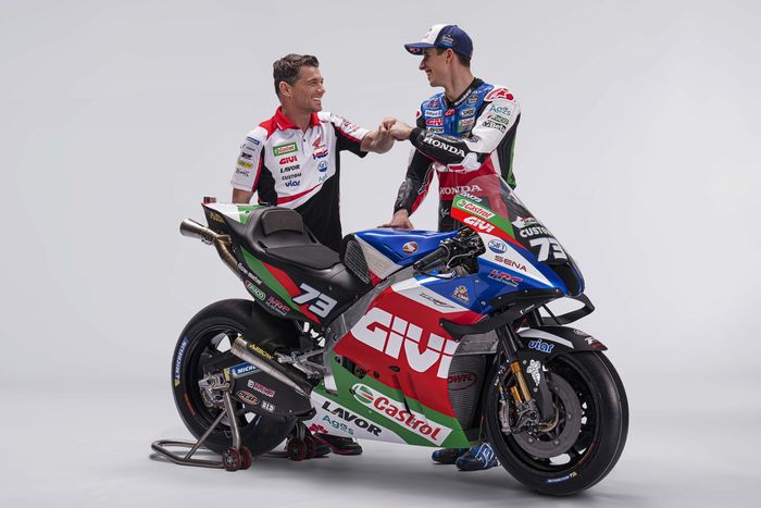 Livery tim LCR Honda Castrol MotoGP 2022