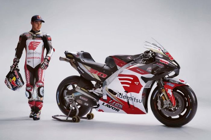 Livery tim LCR Honda Idemitsu 2022
