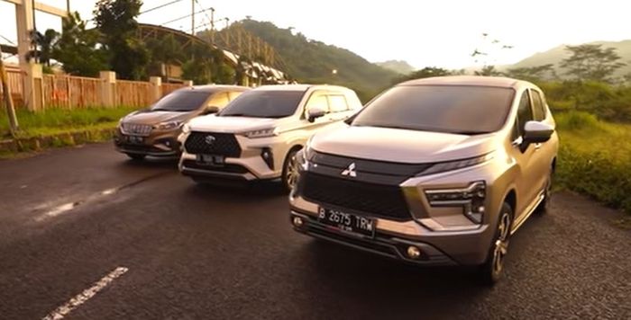 Komparasi Mitsubishi Xpander, Toyota Veloz dan Suzuki Ertiga