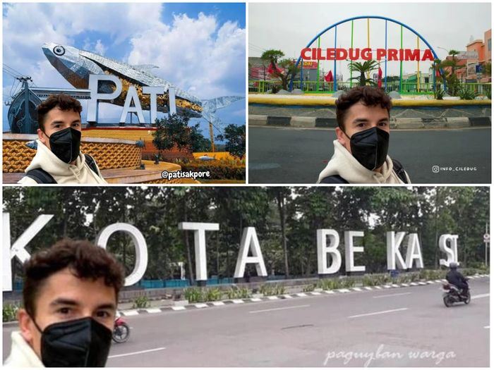 Marc Marquez yang belakangan ini dijadikan bahan meme oleh warganet.