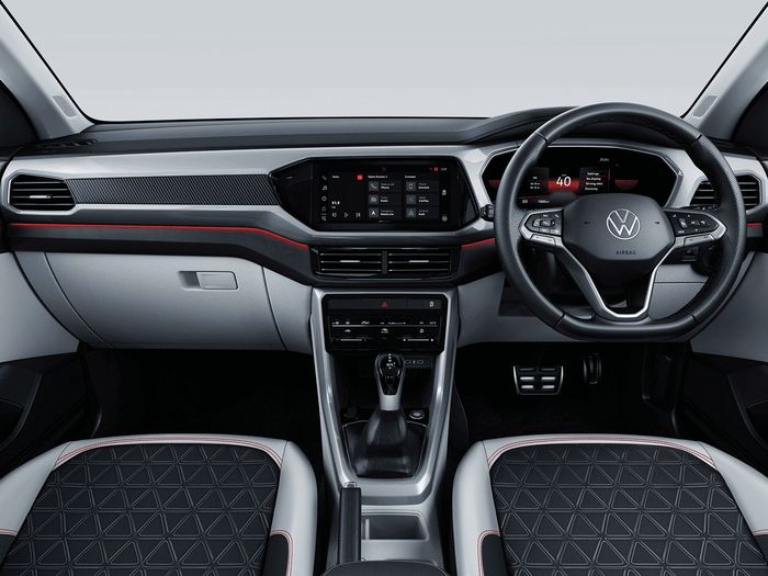 Interior VW T-Cross atau VW Taigun di India