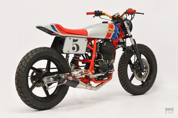 Honda CBX250 Twister street tracker yang apik