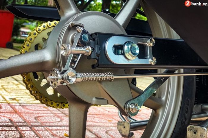 Rm belakang tetap tromol tapi dengan paha rem aluminium