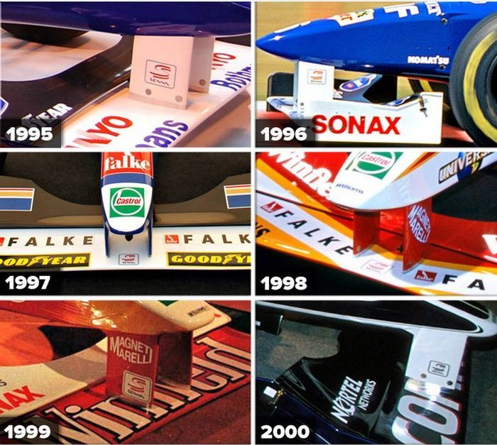 Logo Senna di mobil Williams