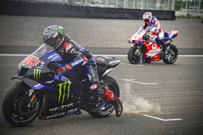 Kondisi aspal masih menjadi tanda tanya jelang MotoGP Indonesia 2022 nanti.