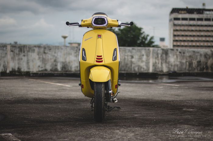 Modifikasi Vespa Sprint yang istimewa