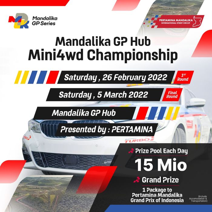 Acara utama Mandalika GP Hub Mini 4WD Championship