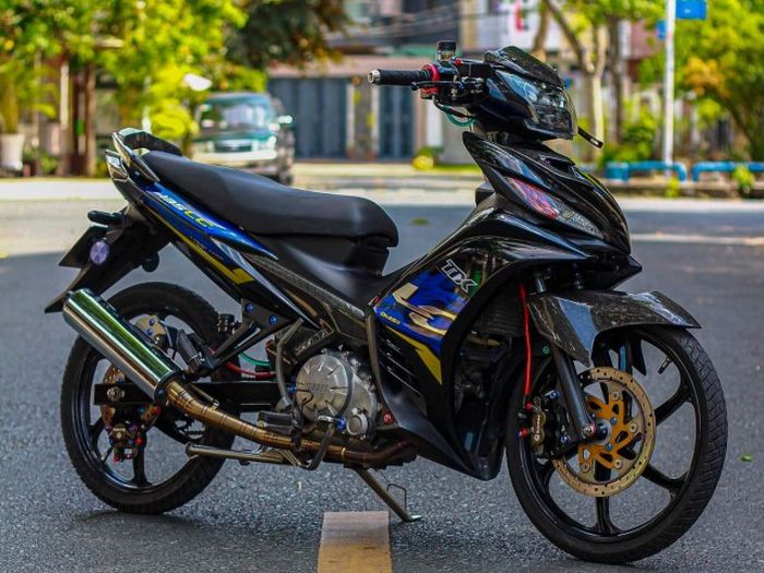 Modifikasi Yamaha Jupiter MX 135 yang istimewa