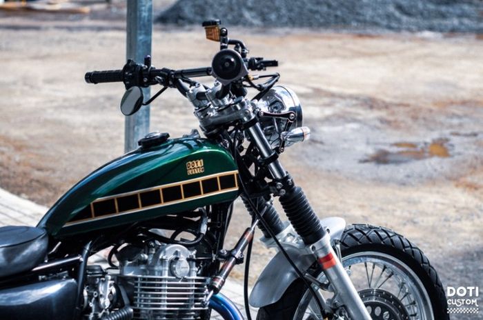 Garpu depan masih mengandalkan bawaan aslinya