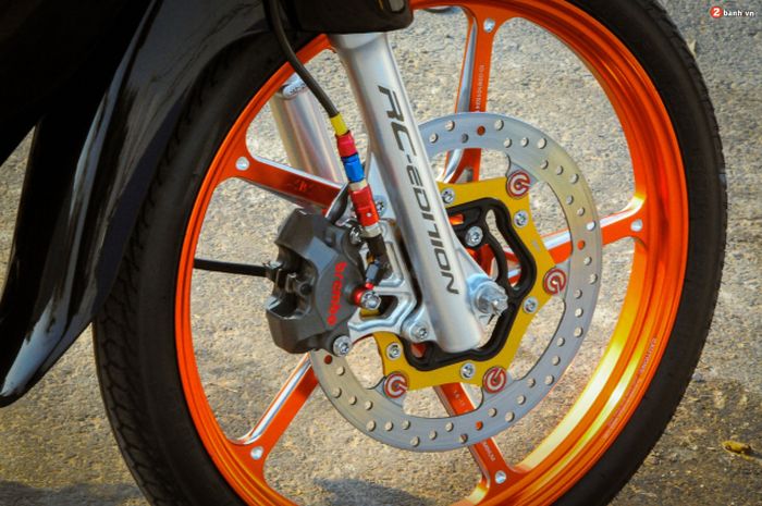 Area kaki-kakinya mendapatkan banyak upgrade