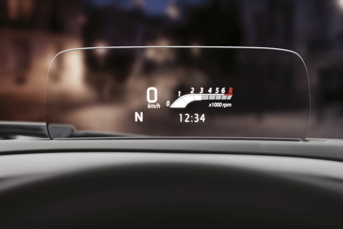 Fitur Head Up Display Baleno 2022.