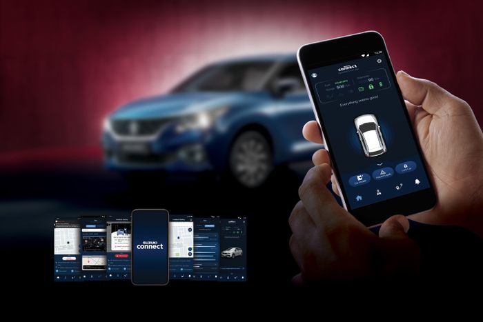 Suzuki Connect pada Suzuki Baleno 2022