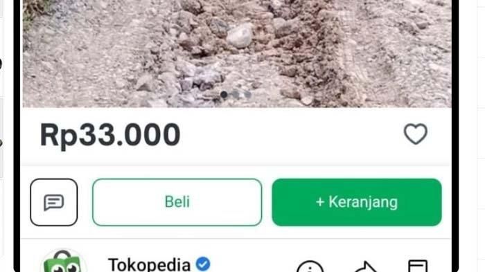 VIRAL jual murah jalan rusak di Banten Rp 33.000, Ahmad sindir proyek Rp 33 M 