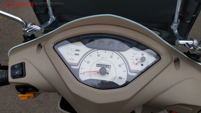 detail speedometer TVS Callisto