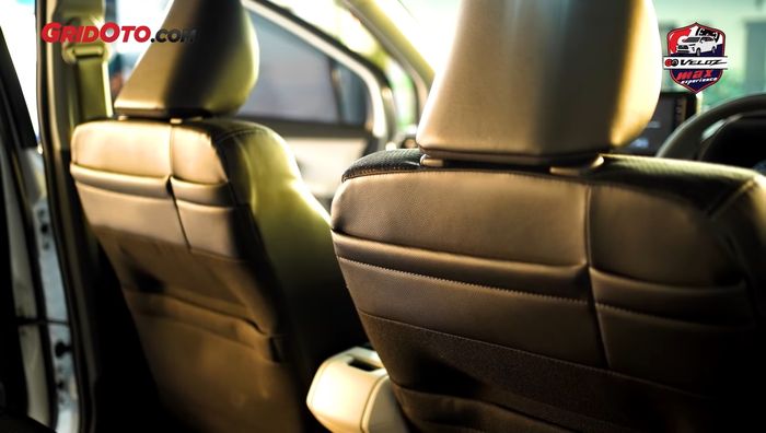 Seat back pocket Toyota Veloz lebih praktis dari Honda BR-V.