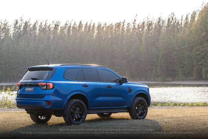 Ford Everest Sport.