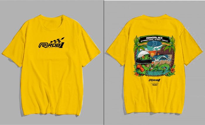 T-Shirt ROB1 Racing edisi MotoGP Mandalika