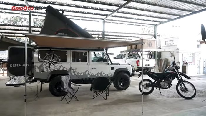 Punya basis Land Rover Defender double cabin