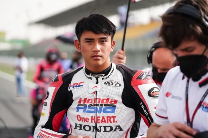 Mario Suryo Aji, pembalap Moto3 asal Magetan, Jawa Timur 
