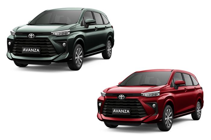 Dua warna Toyota Avanza 1.5 G versi Filipina yang tidak didapat Avanza versi Indonesia.