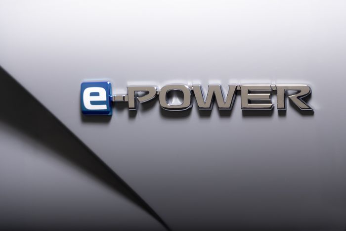 Logo e-POWER Nissan Qashqai.