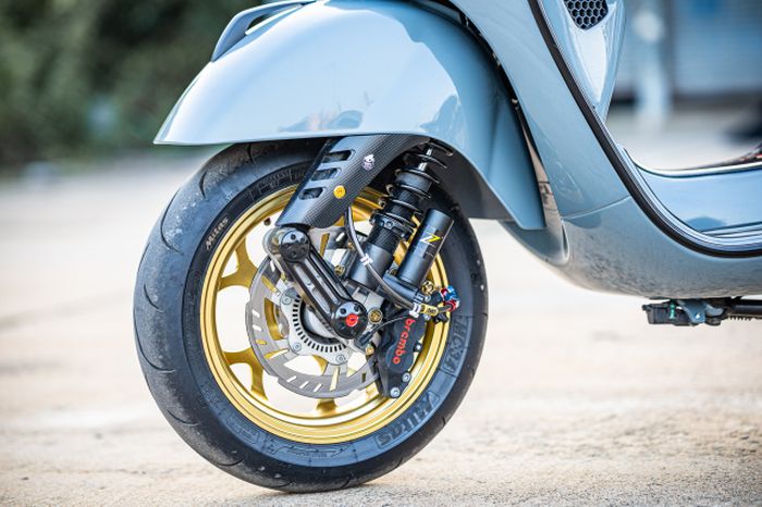 Sektor kaki-kakinya mendapatkan beberapa ubahan impresif