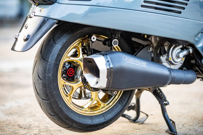 Knalpot diganti dengan produk Remus