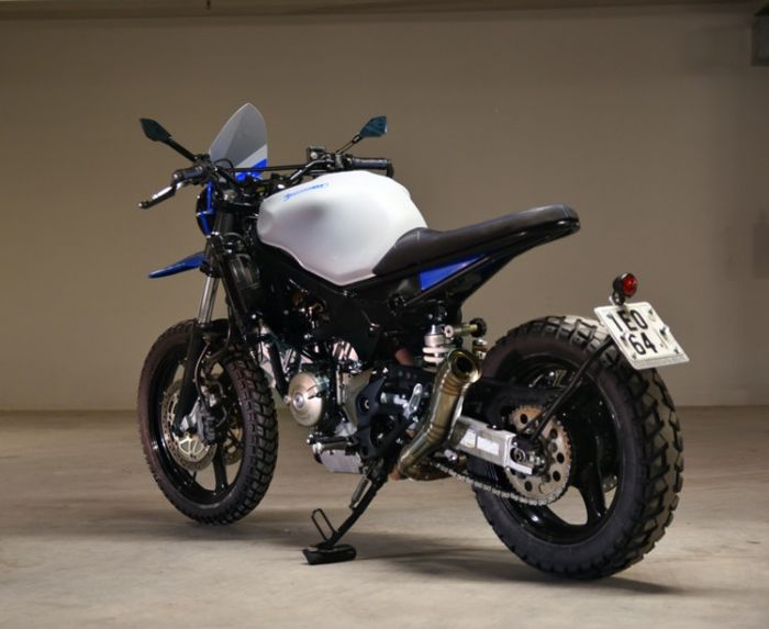 Sektor mesin diberikan rebuild dan exhaust system baru yang sangar