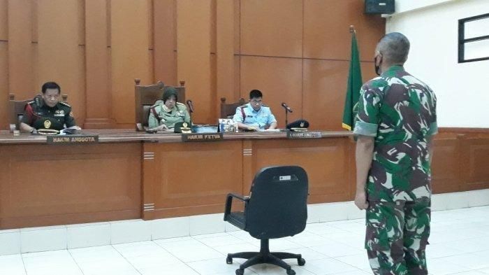 Sidang perdana kasus pembuangan jasad oleh oknum TNI Kolonel Inf Priyanto