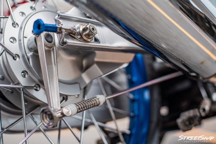 Rem belakang tetap model tromol