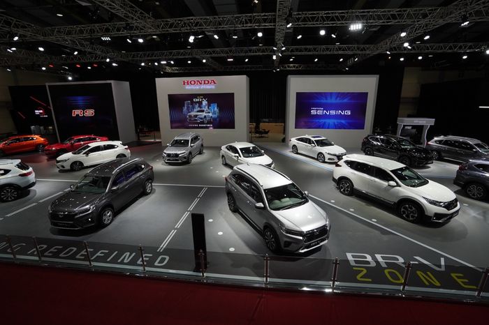 Booth Honda Di Jakarta Auto Week 2022