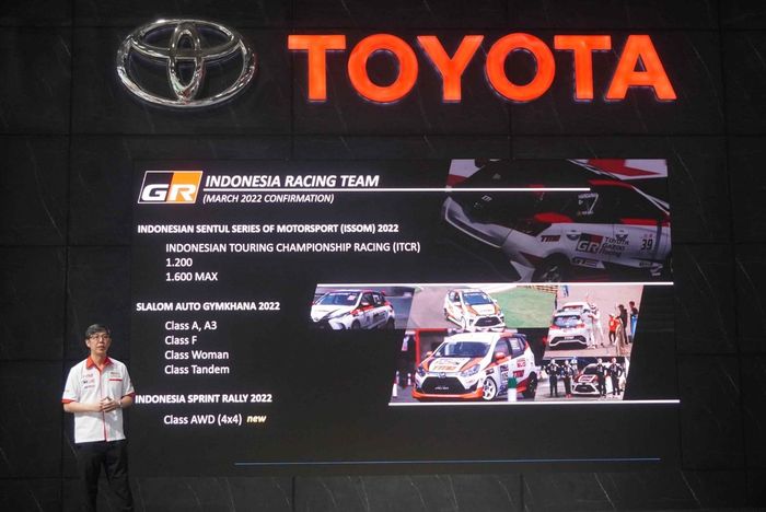 Anton Jimmi Suwandy, Marketing Director TAM menjelaskan ajang balap yang akan diikuti TGRI tahun ini.