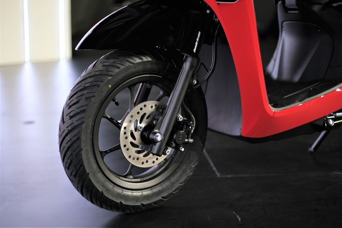 New Honda Genio pakai pelek 12 inci dengan ban yang lebih lebar