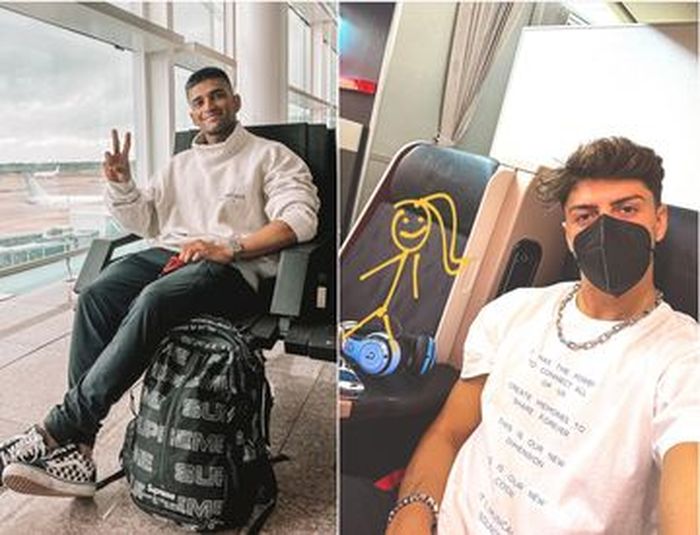 Serta pembalap Pramac Racing, Jorge Martin dan pembalap rookie, Fabio Di Giannantonio&nbsp;