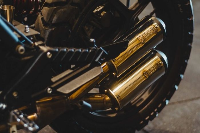 Sektor mesin mendapat tuning dan exhaust system baru