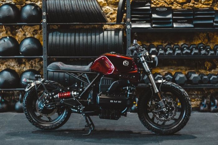 BMW K100LT scrambler yang macho