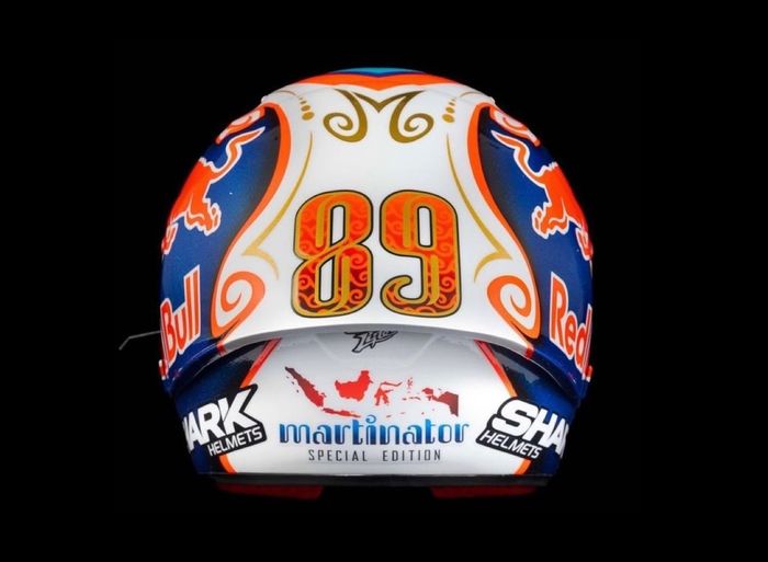 Helm spesial Jorge Martin di MotoGP Mandalika