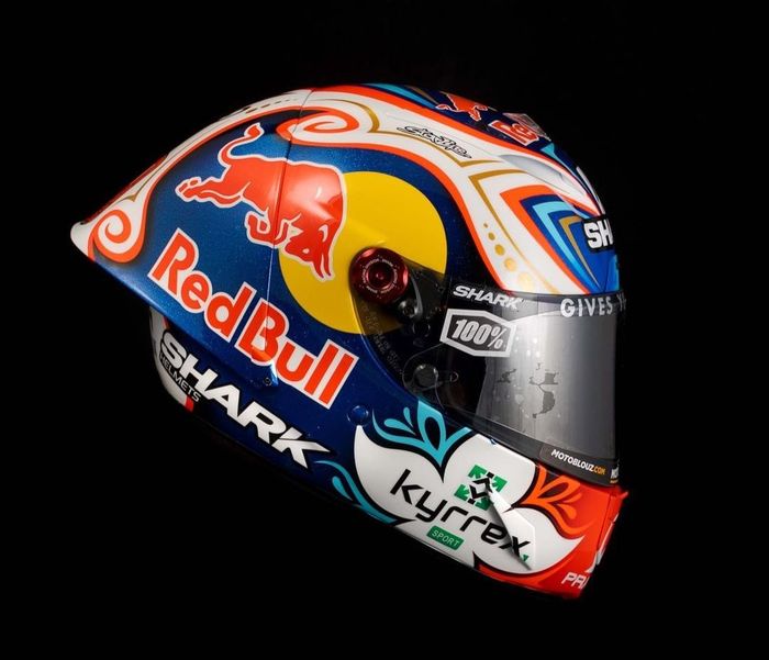 Helm spesial Jorge Martin