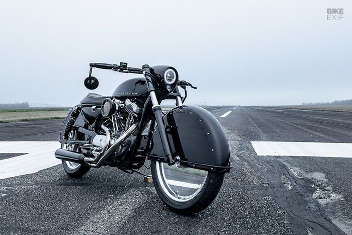 Harley-Davidson Sportster kustom yang begitu menarik
