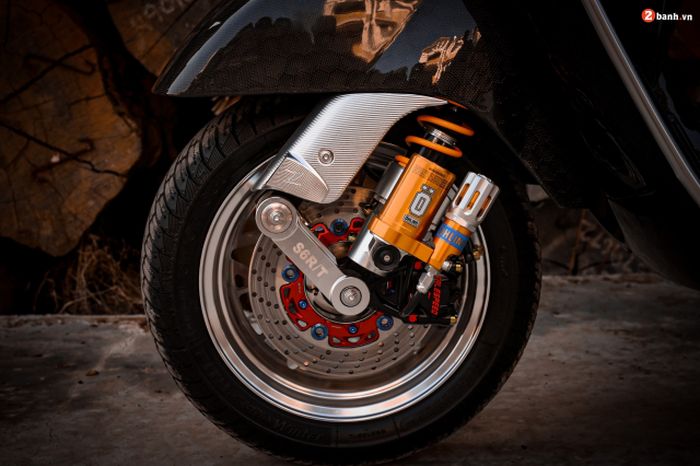 Kaki depan mendapatkan full upgrade