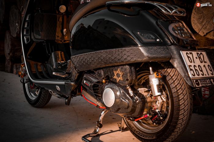 Kaki belakang juga mendapat banyak upgrade