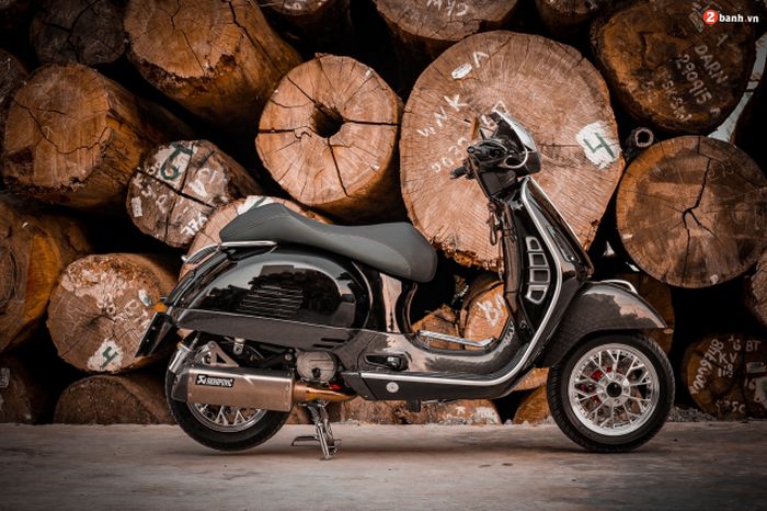 Modifikasi Vespa GTS 125 yang istimewa