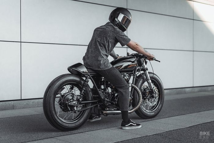 Yamaha XS650 cafe racer yang apik