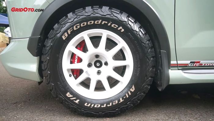 Pelek rally lansiran Braid Wheels klop banget sama ban A/T BF Goodrich